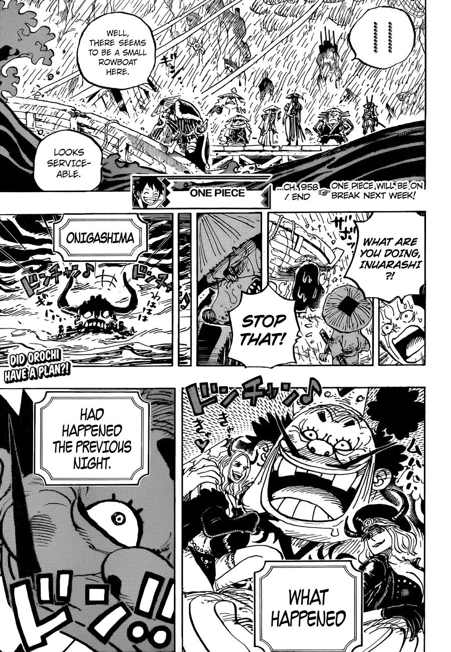 One Piece Chapter 958 14